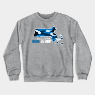 @WTW.AHS - Blue Camo Mass Shirt Crewneck Sweatshirt